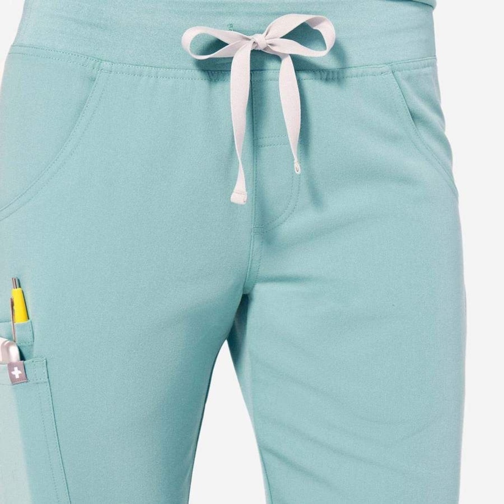 figs seaglass kade cargo pants xxs